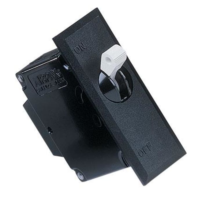 IEG66-1-51-35.0-A-01-V The Sensata IEG66-1-51-35.0-A-01-V is a 2-pole thermal circuit breaker with a 35A current rating and 250V voltage rating. It features a magnetic-hydraulic delay.