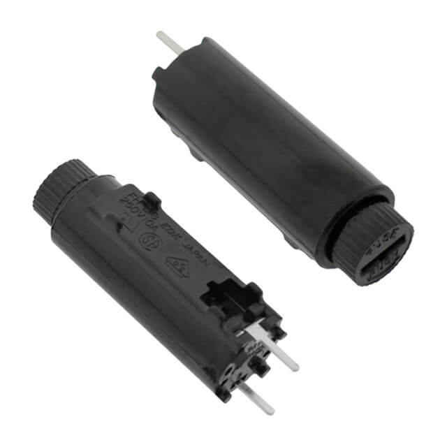 FH-B13VA The Omega Engineering FH-B13VA is a fuse holder designed for cartridge fuses. It features a THT mounting type and a vertical orientation.