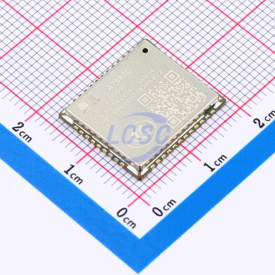 A7680C-LNNY The SIMCom Wireless Solutions Limited A7680C-LNNY is a cellular module designed for various wireless communication applications. It offers RoHS3 compliance and an MSL of 1 Unlimited.