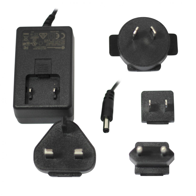 15DYS818-090200W-K The Ideal Power 15DYS818-090200W-K is an AC/DC wall mount adapter providing 9V at 2A for 18W of power. It operates with 85% efficiency and includes multi-blade input.