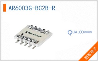 AR6003G-BC2B-R The Qualcomm AR6003G-BC2B-R is an RF Transceiver IC. It features a RoHS3 Compliant status and MSL Level 1 rating.