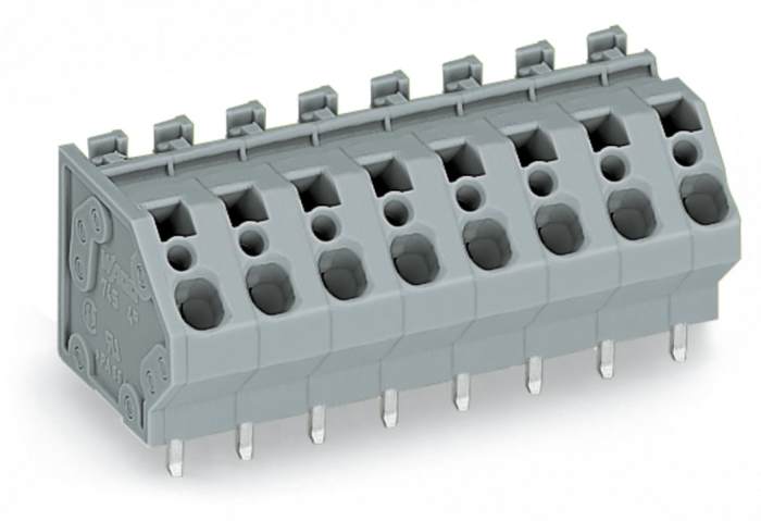 745-154 The WAGO 745-154 is a 4-contact PCB connector from the 745 Series. It features a 7.5mm pitch and a 32A current rating.
