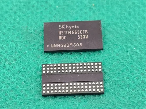 H5TQ4G63CFR-RDC The SK HYNIX H5TQ4G63CFR-RDC is a 4Gb DDR3 Synchronous DRAM. It operates with a nominal supply voltage of 1.5V and features a temperature range of 0°C to 85°C.