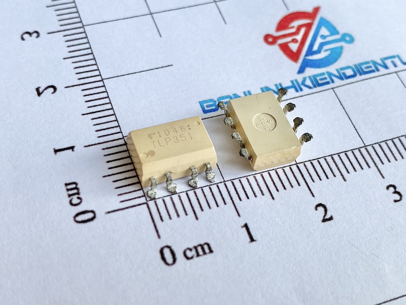 TLP351-2 The Toshiba TLP351-2 is a Gate Driver IC designed for isolation applications. It comes in a compact SOP-8 package.