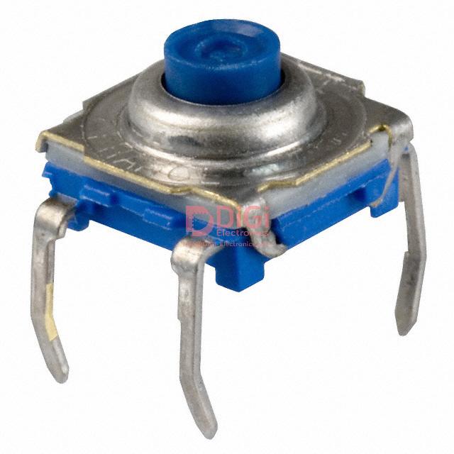 KSL0M411 The C&K KSL0M411 is a tactile switch with a SPST-NO circuit configuration. It features a 0.05A @ 32VDC contact rating and a 300gf operating force.