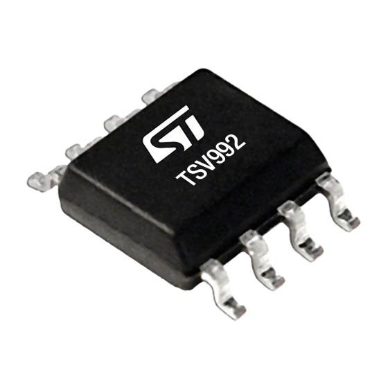 TSV992IDT The STMicroelectronics TSV992IDT is a Voltage Regulator Controller. It features RoHS3 Compliance and REACH Unaffected status.