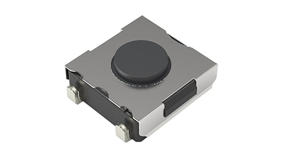 SKHUALE010 The Alps Alpine SKHUALE010 is a surface mount TACT Switch from the SKHU Series. It features a sharp feeling type with a 1.57N operating force and 0.25mm travel.