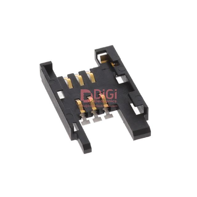 7111s1615a02 The Amphenol ICC 7111S1615A02LF is a SIM card connector featuring a push-pull, right-angle surface mount design. It offers 8 positions and is RoHS3 compliant.