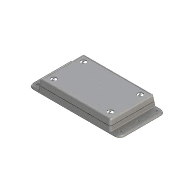 WM010RI,GY BOX ABS GRAY 3.600"L X 2.270"W