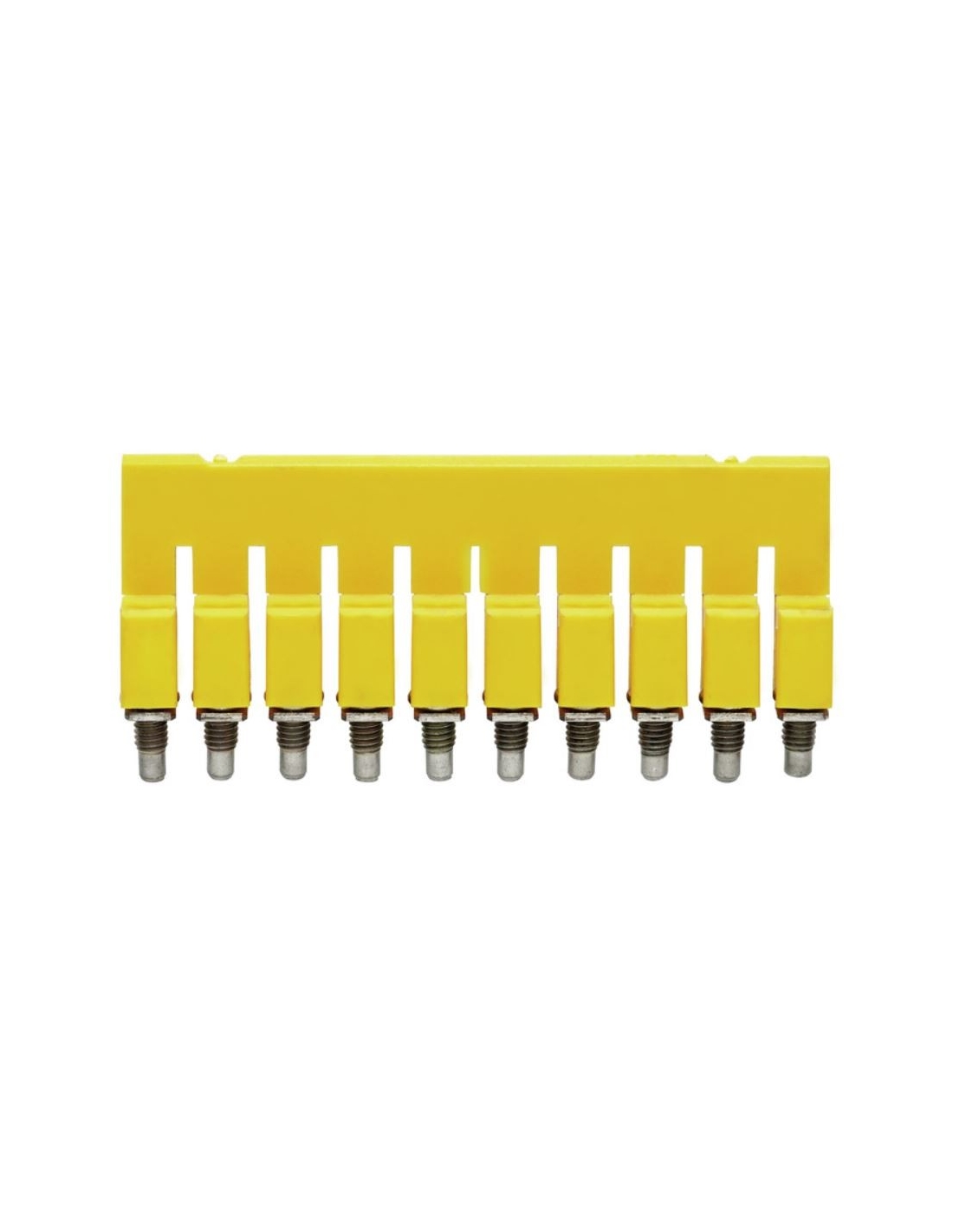 WQV2.5-10 The Weidmüller WQV2.5-10 is a terminal bridge designed for use with terminal block accessories. It features RoHS3 compliance and an MSL of Level 1.