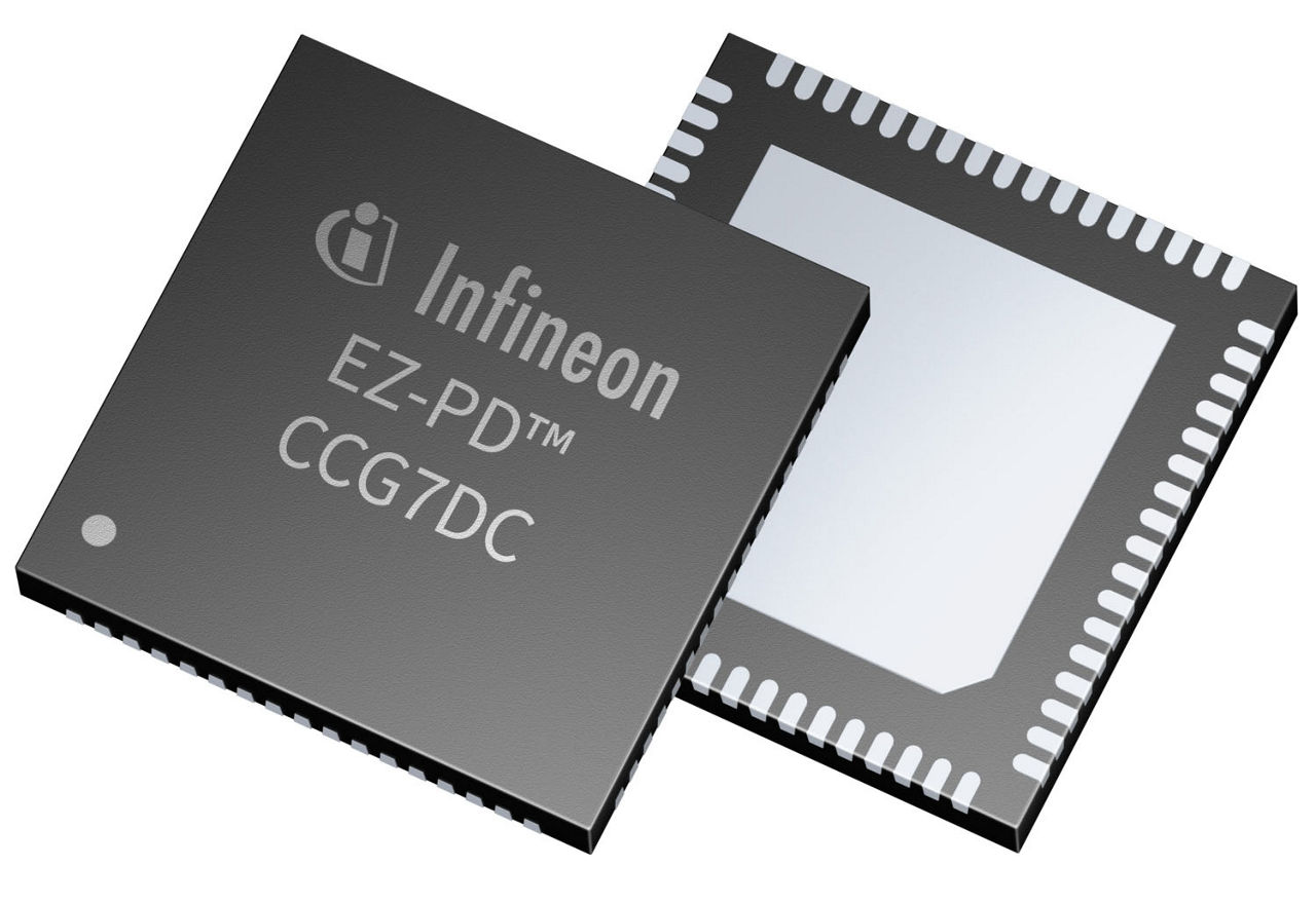 CYPD7271-68LQXQ The Infineon CYPD7271-68LQXQ is a power management IC from the EZ-PD™ CCG7x family, designed for USB-C Power Delivery and DC-DC applications. It features RoHS3 compliance and Moisture Sensitivity Level 1.