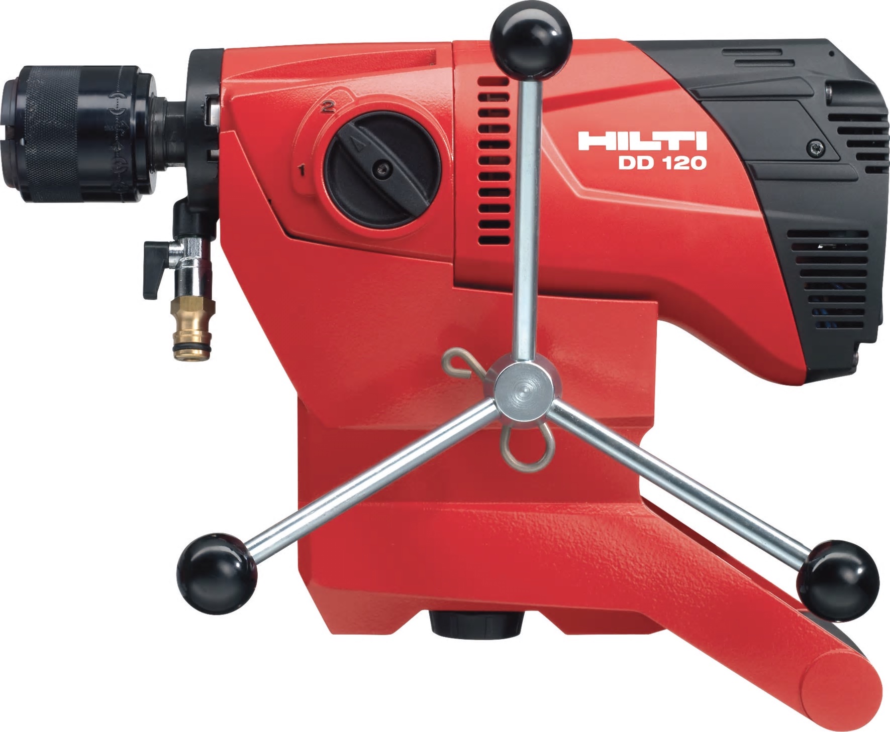 DD-120 The MEPCO DD-120 is a coring tool designed for rig-based drilling on concrete. It features a diameter range of 16-162 mm and a rated input power of 1 kW.