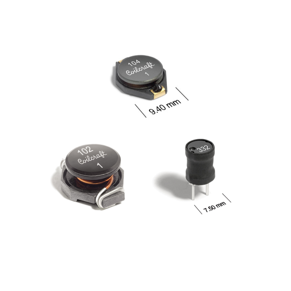 0402CT-9N5XJRW The Coilcraft 0402CT-9N5XJRW is a fixed inductor with a nominal inductance of 9.5 nH. It features a surface mount package and RoHS3 compliance.
