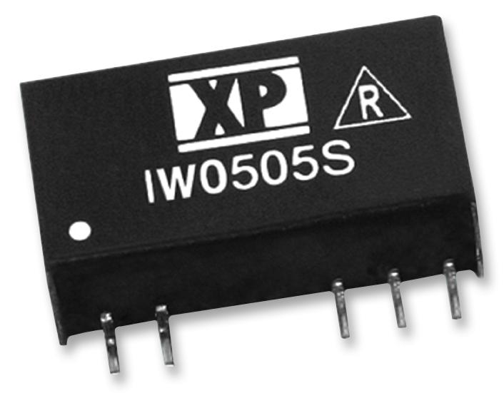 IW2412SA XP Power IW2412SA is an isolated DC-DC converter providing a regulated 12V output at 83mA (1W) from an 18V nominal input. It features short circuit protection and comes in a compact 8-SIP through-hole package.