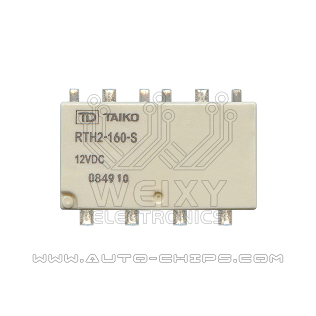 RTH2-160-S The RTH2-160-S is a relay from NA, commonly used in automotive applications. It features RoHS3 compliance and an MSL Level 1 rating.