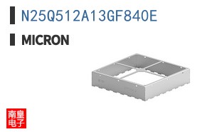 N25Q512A13GF840E The Micron Technology N25Q512A13GF840E is a 512Mb NOR Flash Memory. It features an SPI interface and operates within a voltage range of 2.7V to 3.6V.