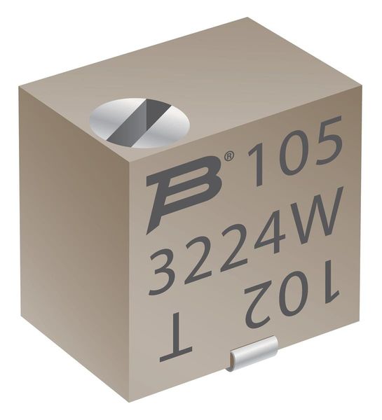 3224W-1-503E The Bourns 3224W-1-503E is a cermet trimmer potentiometer featuring 50 kΩ resistance and a ±10% tolerance. It is designed for surface mount applications.