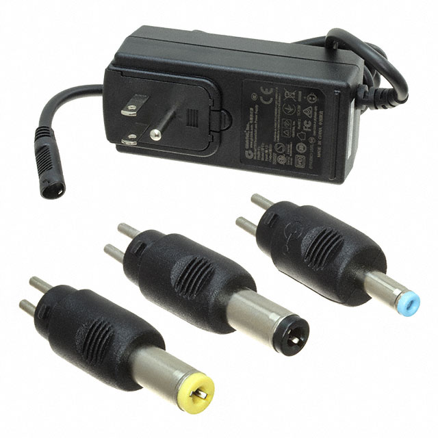 RR9LD3333T00NAIMR6B The GlobTek, Inc. RR9LD3333T00NAIMR6B is a 30W AC/DC desktop and wall mount adapter with a 9V output and 3.33A current. It meets Level VI efficiency standards.