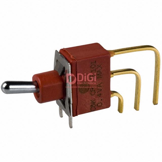 E101MD1AV2BE The E101MD1AV2BE is a toggle switch with a 0.4VA contact rating and 20V voltage rating. It features SPDT configuration and is designed for reliable switching.