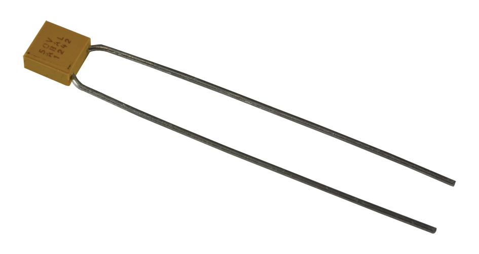 M39014/01-1455 Ceramic axial capacitor with through hole mounting. RoHS3 compliant and MSL 1 unlimited.