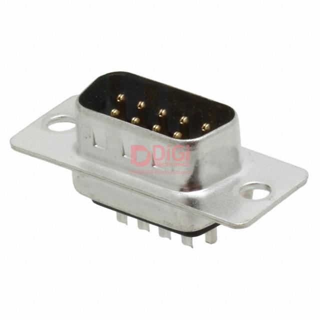 ADS09LL/Z This Assmann WSW Components D-Sub connector features 9 male pins and a solder cup termination. It is designed for free-hanging, in-line mounting.