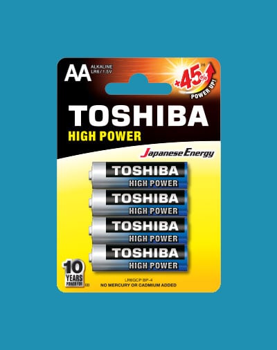 AA The AA battery is a common cylindrical cell battery available in Alkaline, Lithium, and Carbon Zinc chemistries. It operates at a nominal voltage of 1.50V.