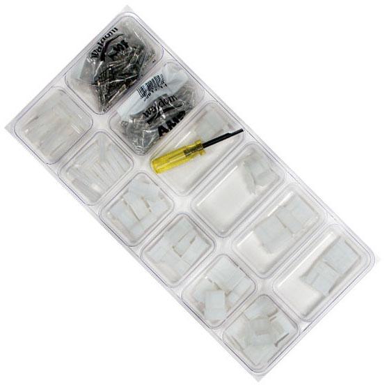 446852-5 TE Connectivity 446852-5 is a 165-position, 3-row board edge header with 2.54mm pitch and right angle through-hole mounting. It features shrouded 4-wall construction with tin-lead plated brass square pins.