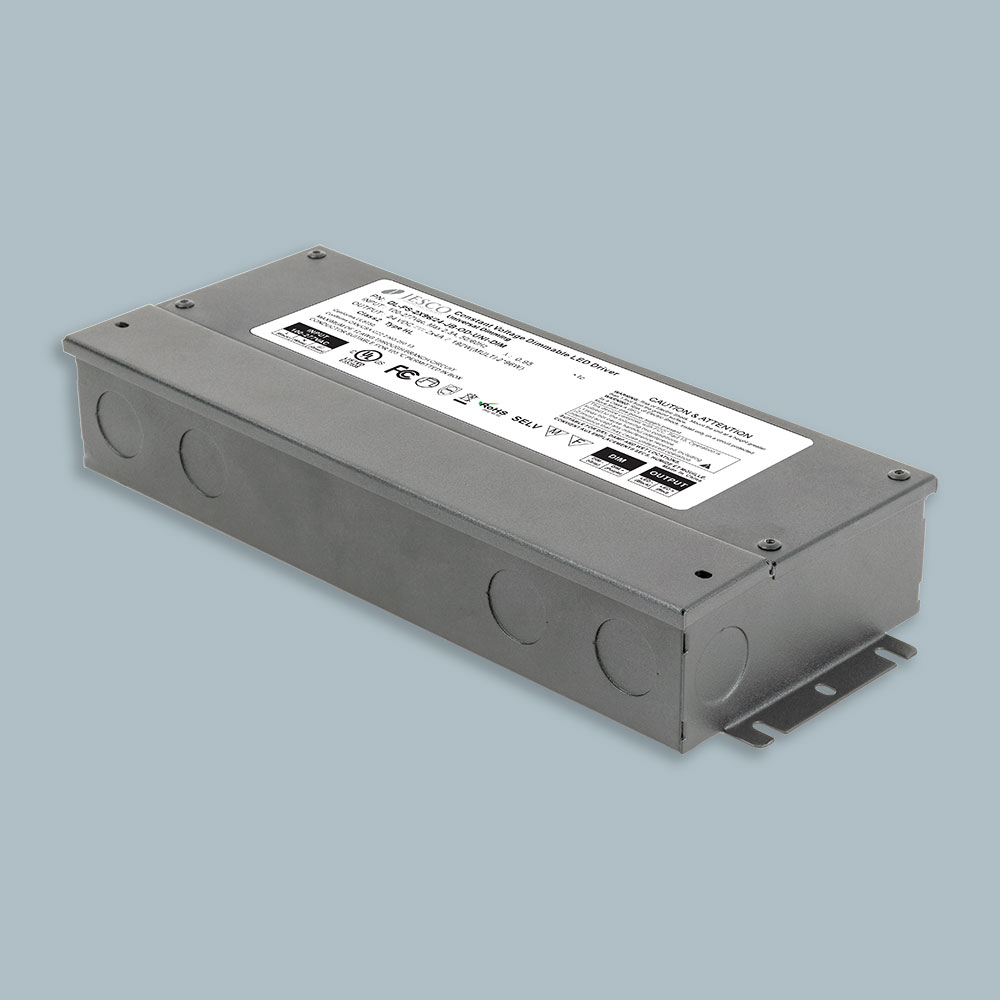 DL-PS-30/24-JB-OD-UNI-DIM The JESCO Lighting Group DL-PS-30/24-JB-OD-UNI-DIM is a 30W, 24V DC outdoor-rated LED power supply. It offers universal input voltage and universal dimming capabilities.