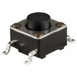 TL3301AF160QG The E-Switch TL3301AF160QG is a tactile switch with a SPST-NO circuit. It features a 0.05A @ 12VDC contact rating and a 160gf operating force.