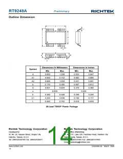 RT9248A The RICHTEK RT9248A is a Multi-Phase PWM Controller designed for CPU core power supply applications. It features RoHS3 compliance and Moisture Sensitivity Level 1.