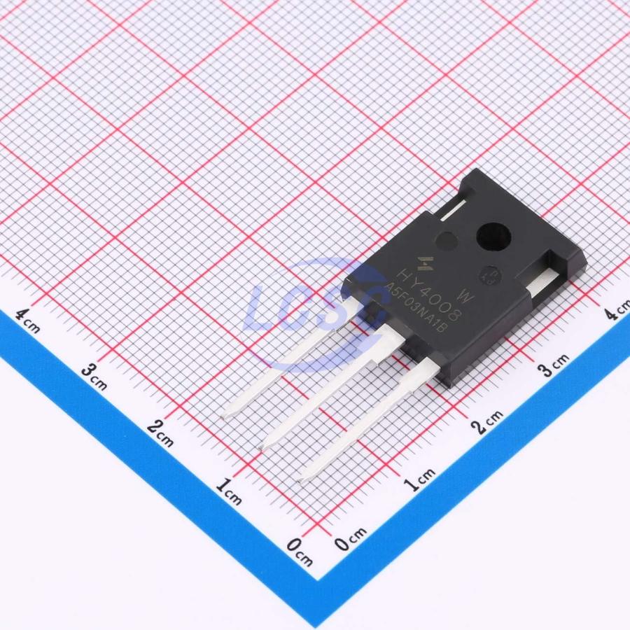 HY4008W The HOOYI HY4008W is an N-Channel MOSFET. It features RoHS3 compliance and an MSL Level 1 rating.