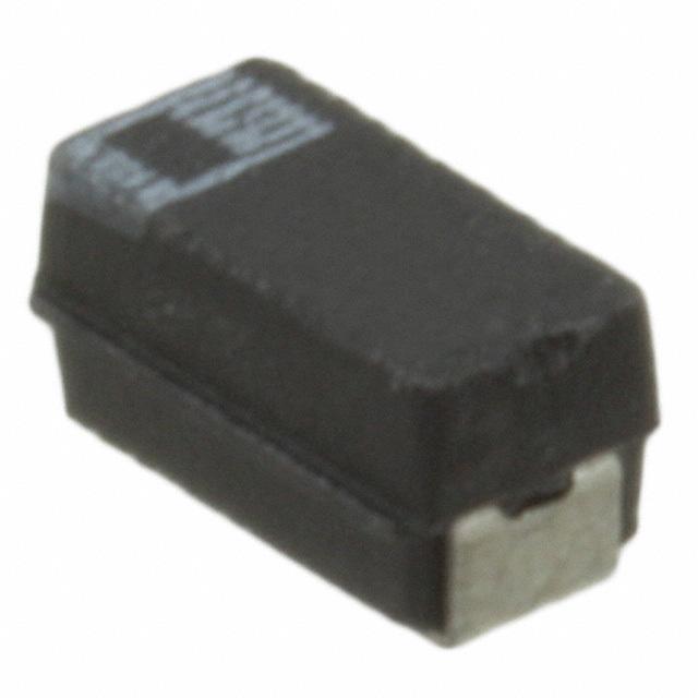 T55D337M6R3C0025 The Vishay Dale T55D337M6R3C0025 is a molded tantalum polymer capacitor with a capacitance of 330µF and a rated voltage of 6.3V. It features a low ESR of 25 mOhm.