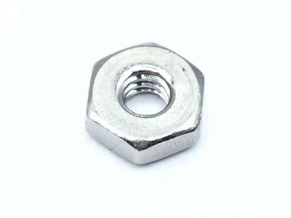 MS35649-244 The Military Spec MS35649-244 is a plain hexagon nut made of corrosion-resistant stainless steel. It features a 6-32 thread size and a coarse thread series.