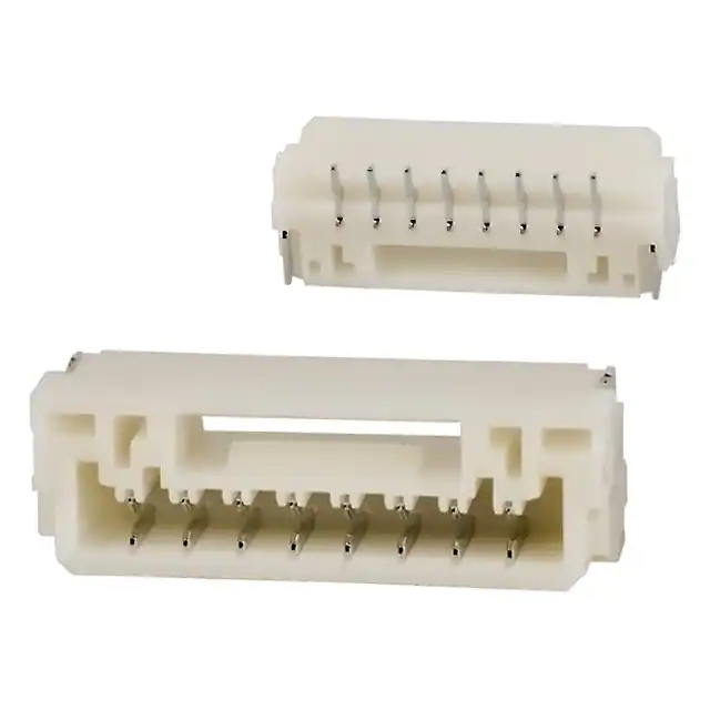 BM08B-GHS-TBT The JST Sales America Inc. BM08B-GHS-TBT is a connector header with 8 positions and a 1.25mm contact pitch. It features surface mount termination and a solder connection.