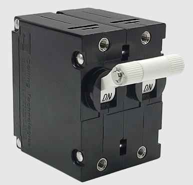 AB2-A0-03-630-3D1-C The Littelfuse Inc. AB2-A0-03-630-3D1-C is a circuit breaker designed for panel mounting. It features a 30A current rating and a 277V voltage rating.