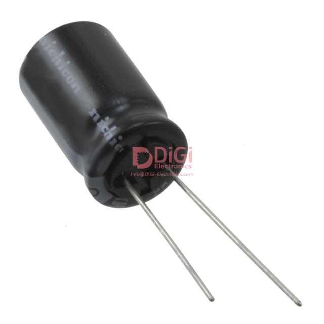 UVZ1C222MHD1TO The Nichicon UVZ1C222MHD1TO is an aluminum electrolytic capacitor with a capacitance of 2200 µF and a voltage rating of 16 V. It offers a lifetime of 2000 hours at 105°C.