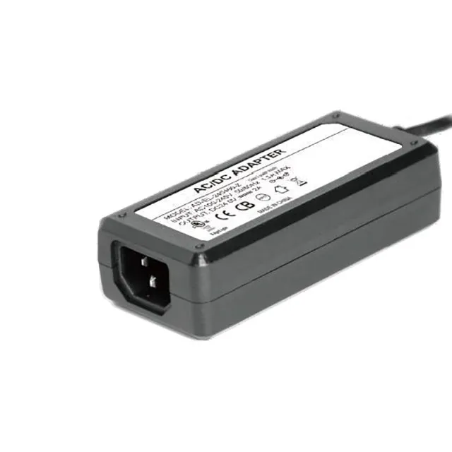 AD-EL-240480-Z The Edgelight LLC AD-EL-240480-Z is a 48W AC/DC desktop adapter providing a 24V output. It features an IEC 320-C14 input connector and operates efficiently within a wide temperature range.