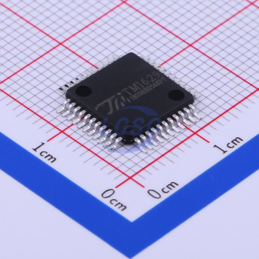 TM1629 The TM1629 is an LED driver from TM, designed for display applications. It features RoHS3 compliance and an MSL of 1.
