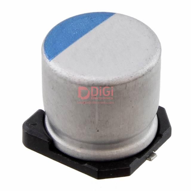 PCX1E121MCL1GS The Nichicon PCX1E121MCL1GS is an aluminum polymer capacitor with a capacitance of 120 µF and a rated voltage of 25 V. It offers a low ESR of 29 mOhm.
