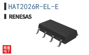 HAT2026R-EL-E HAT2026R-EL-E is a 20V, 11A N-Channel MOSFET from Renesas with typical on-resistance of 15mΩ at 4V gate drive. It comes in an 8-SOIC surface mount package.