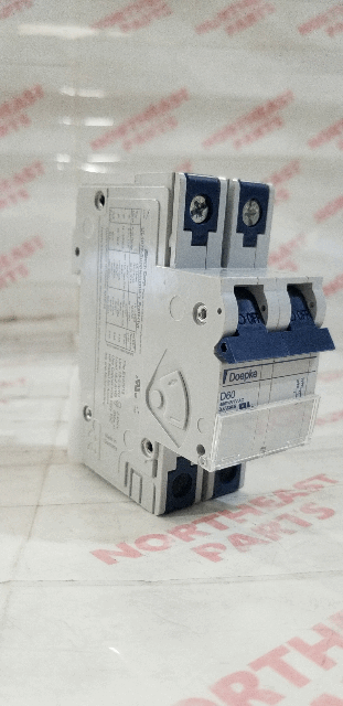 2D60UR The Altech Corporation 2D60UR is a 2-pole supplementary protector thermal circuit breaker with a 60A current rating and 480V voltage rating. It is designed for DIN rail mounting.