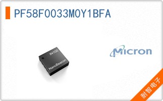 PF58F0033M0Y1BFA The Micron Technology PF58F0033M0Y1BFA is a 3G FLASH memory integrated circuit. It features RoHS3 compliance and an MSL of 1 Unlimited.