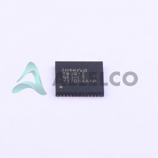 TW9912-NA3-CR The Intersil TW9912-NA3-CR is a specialized transistor designed for specific applications. It offers RoHS3 compliance and a Moisture Sensitivity Level of 1.