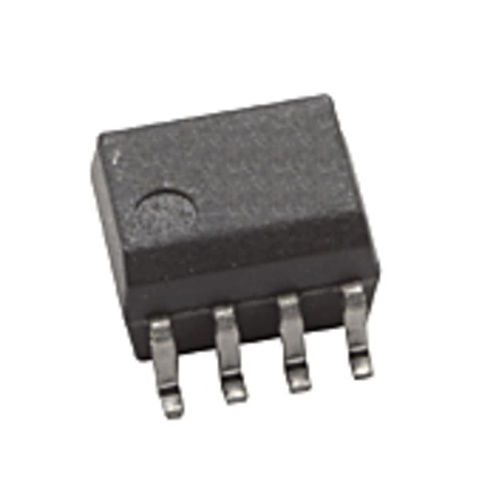 HCPL-0501-500E The Broadcom HCPL-0501-500E is a 1-channel optocoupler with a surface mount SO package. It offers 5000Vrms isolation and operates within a temperature range of 0°C to 70°C.