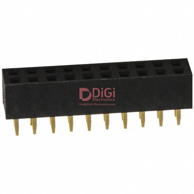 PPPN102AFCN-RC The Sullins Connector Solutions NPPN102AFCN-RC is a 20-position header connector designed for board-to-board applications. It features a 2.00mm pitch and through-hole mounting.