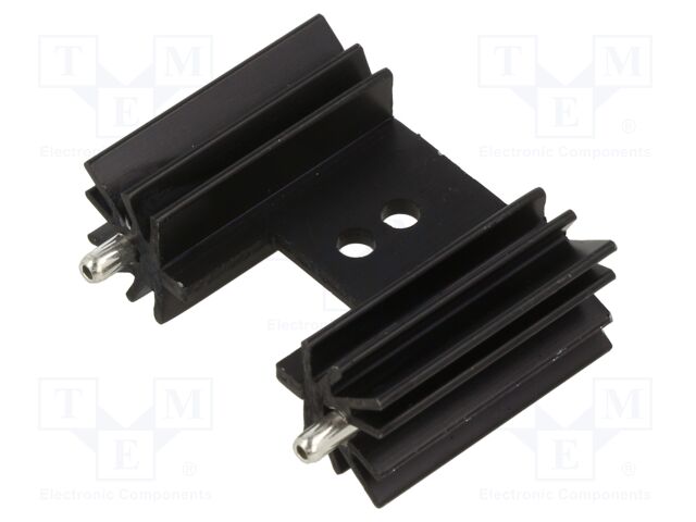 KL-194-25.4SW The Seifert KL-194-25.4SW is an extruded, grilled heatsink in black, measuring 25.4mm in length and 3mm in width. It is RoHS3 compliant.