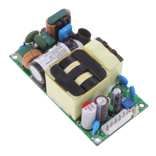 CFM260S360 The Cincon CFM260S360 is a 260W AC-DC converter with a 36V output and an 85-264 VAC input range. It features an open frame design for chassis mounting.