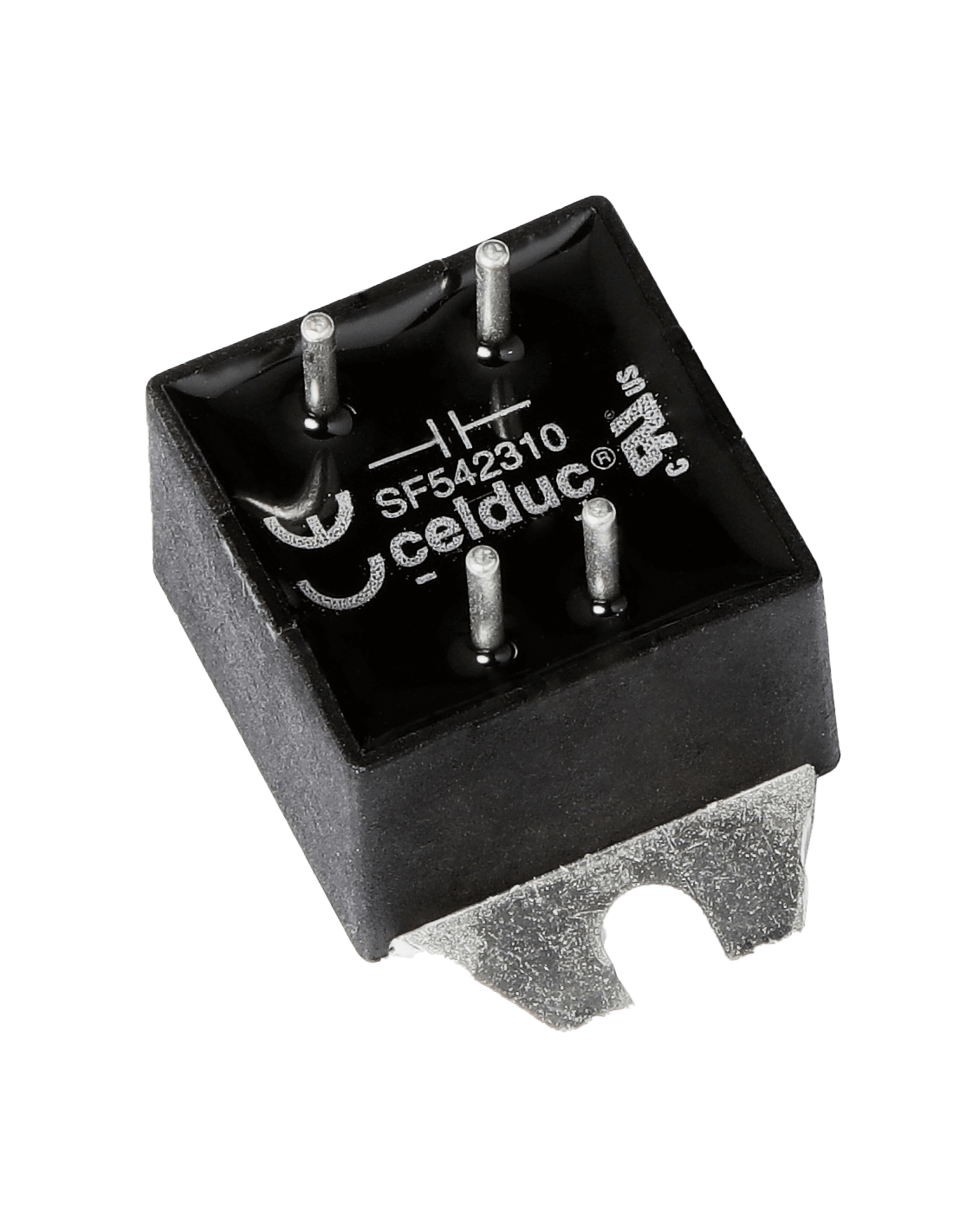 SF542310 The Celduc Inc. SF542310 is a miniature relay designed for reliable switching. It features RoHS3 compliance and Moisture Sensitivity Level 1.