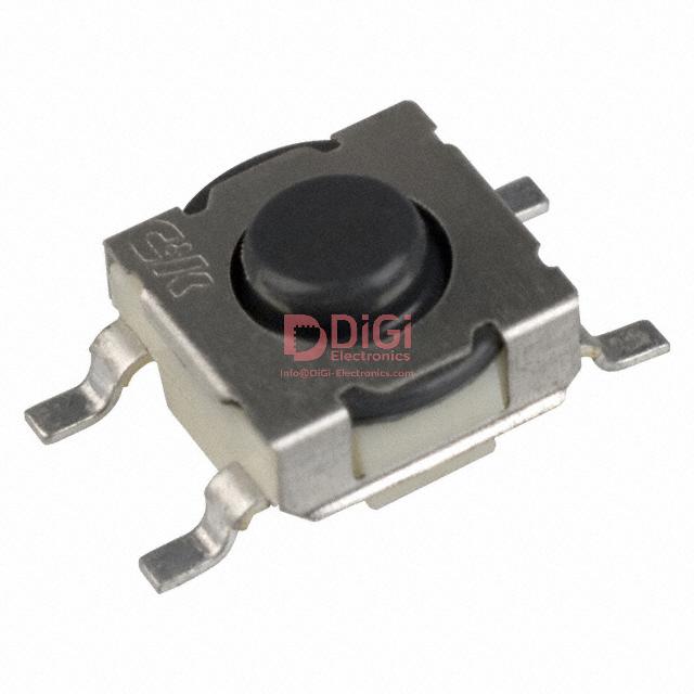 KT11B1SM The C&K Components KT11B1SM is a sealed tactile switch with a surface mount design and gull wing termination. It offers IP57 protection and a 1VA @ 50V AC/DC contact rating.