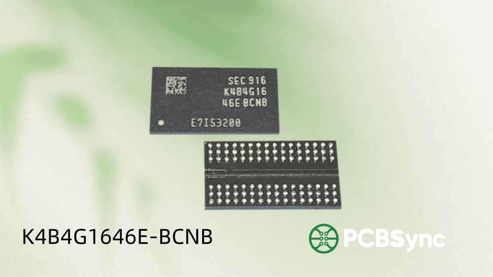 K4B4G1646E The Samsung Electronics K4B4G1646E is a DDR3 SDRAM component. It features RoHS3 compliance and an MSL of 1 Unlimited.